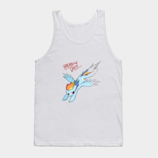 Sketchy Rainbow Dash Tank Top